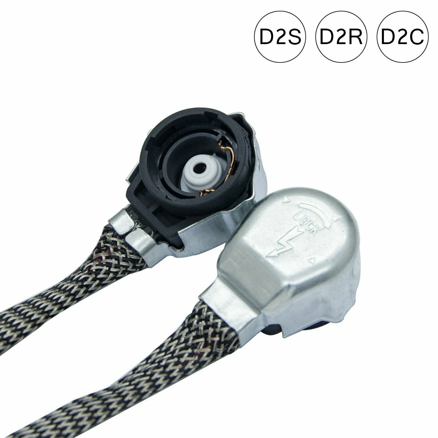 

2X D2S/D4S HID ксеноновые лампы адаптеры провода жгут соединения кабеля Разъем