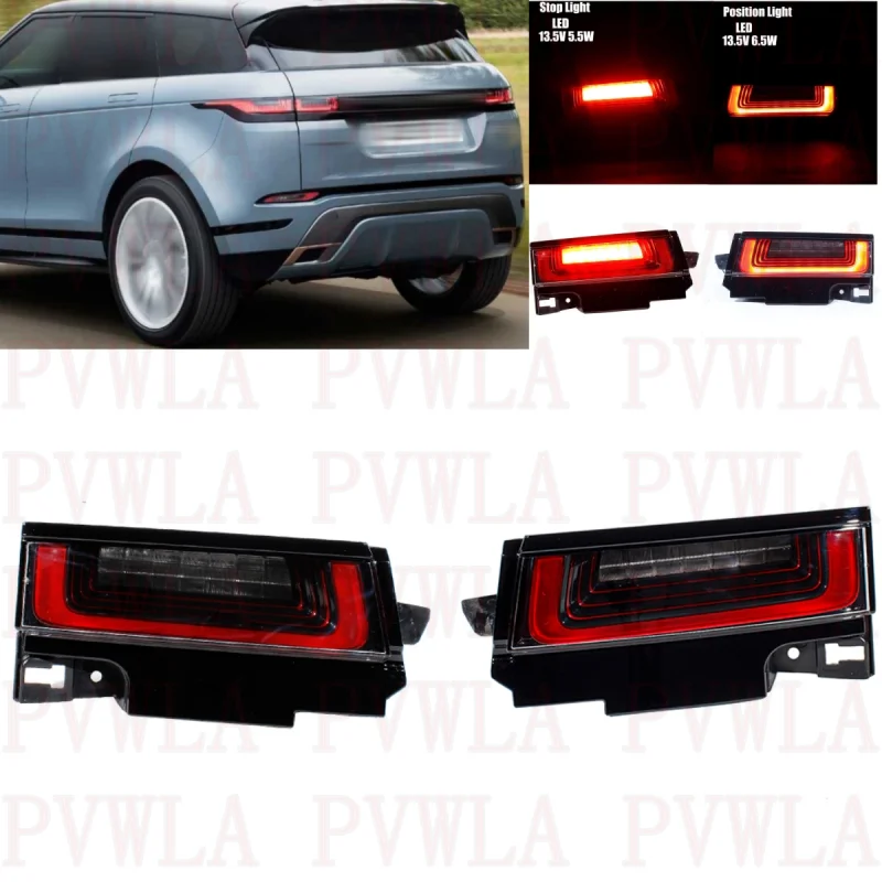 Pair Inner Side Tail Rear Lamp Light With LED Bulbs LR128384 LR128386 For Land Rover Range Rover Evoque 2023-2024
Pair Inner Side Tail Rear Lamp Light With LED Bulbs LR128384 LR128386 For Land Rover Range Rover Evoque 2023-2024