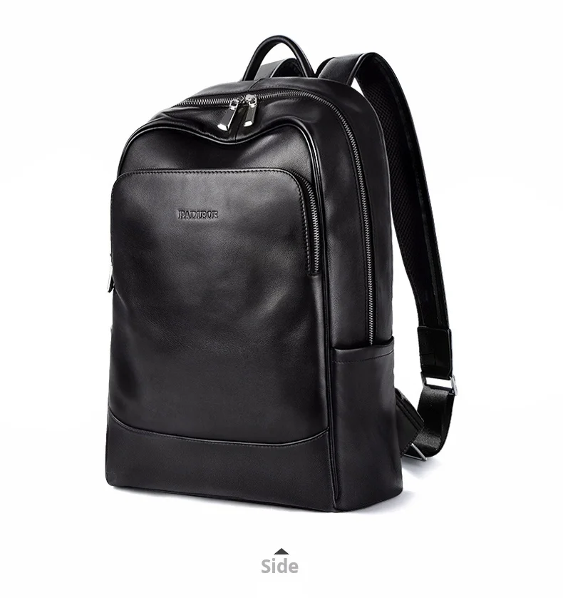 حقيبة ظهر عصرية من جلد البقر الطبيعي، حقيبة كتف مزدوجة فاخرة خفيفة الوزن، حقيبة رجالية أنيقة للأعمال حقيبة ظهر عصرية من جلد البقر الطبيعي، حقيبة كتف مزدوجة فاخرة خفيفة الوزن، حقيبة رجالية أنيقة للأعمال