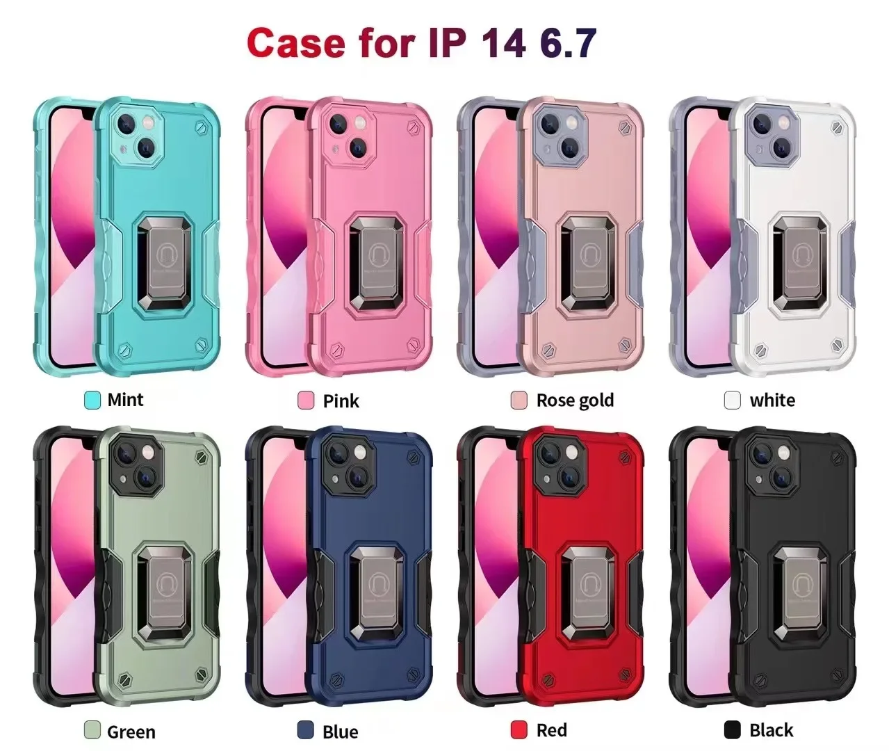 10 шт./Бронированный противоударный чехол для iPhone 15 14 13 12 Plus 14Pro Max, защитный чехол с магнитным держателем в стиле милитари
10 шт./Бронированный противоударный чехол для iPhone 15 14 13 12 Plus 14Pro Max, защитный чехол с магнитным держателем в стиле милитари