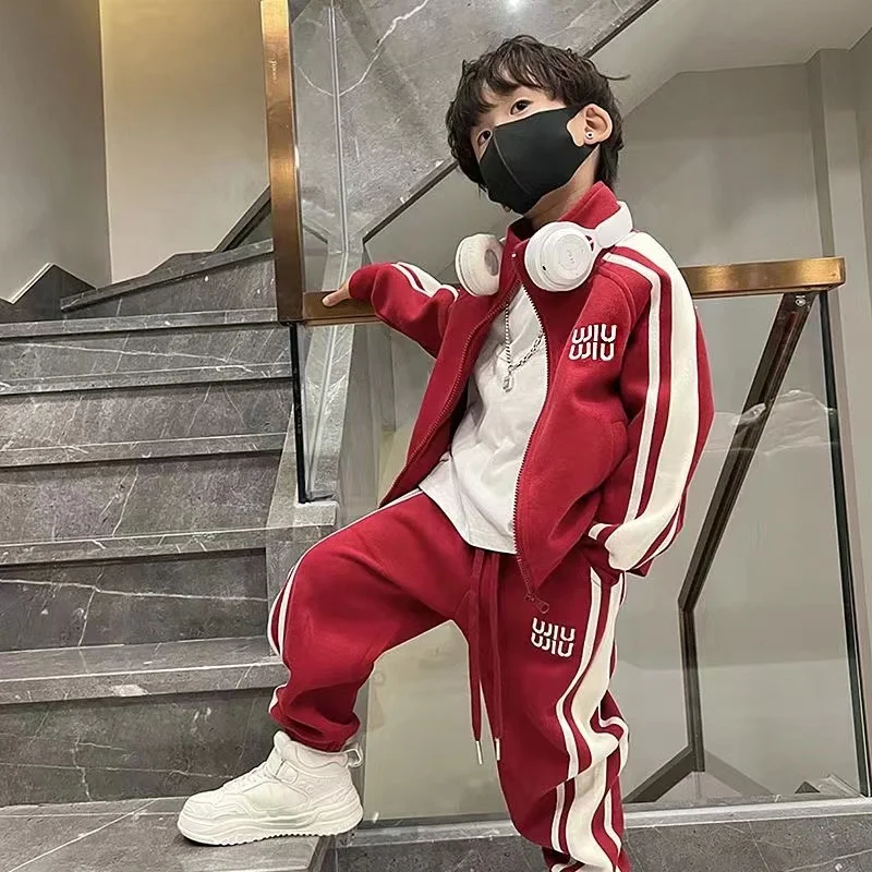Boys New Autumn & Spring Cotton Casual Sportswear Korean Style Trend Outifts Suits 3-13 Years Kids Ootd Children Clothing Sets
Boys New Autumn & Spring Cotton Casual Sportswear Korean Style Trend Outifts Suits 3-13 Years Kids Ootd Children Clothing Sets