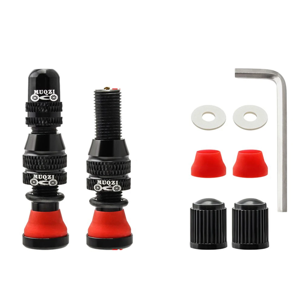 AV Valves Tubeless Valve 2pcs 40mm Aluminum Alloy Bicycle Bike Rim Schradervalve Brand New Durable And Practical
AV Valves Tubeless Valve 2pcs 40mm Aluminum Alloy Bicycle Bike Rim Schradervalve Brand New Durable And Practical