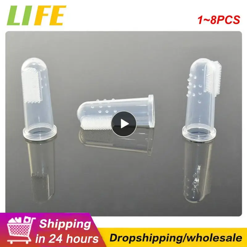 1~8PCS Hot Selling Soft Pet Finger Toothbrush Teddy Dog Brush Bad Breath Tartar Teeth Care Dog Cat Cleaning Supplies Soft Tooth
1~8PCS Hot Selling Soft Pet Finger Toothbrush Teddy Dog Brush Bad Breath Tartar Teeth Care Dog Cat Cleaning Supplies Soft Tooth