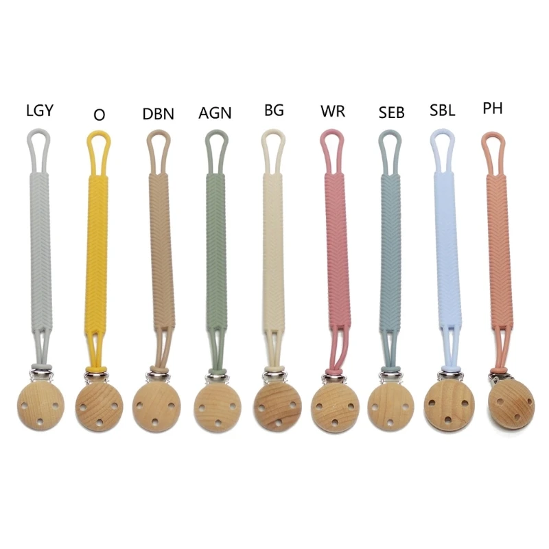 Silicone Pacifier Clip Long Pacifier Holder Clips for Baby Boys & Girls Soft Flexible Pacifier Leash Newborn Shower Gift
Silicone Pacifier Clip Long Pacifier Holder Clips for Baby Boys & Girls Soft Flexible Pacifier Leash Newborn Shower Gift