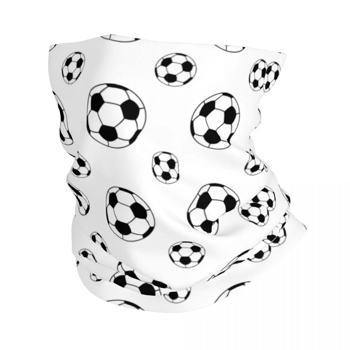 

Soccer Football Sports Lover Ball Bandana Neck Gaiter Printed Balaclavas Wrap Scarf Multifunctional Headband Fishing for Men