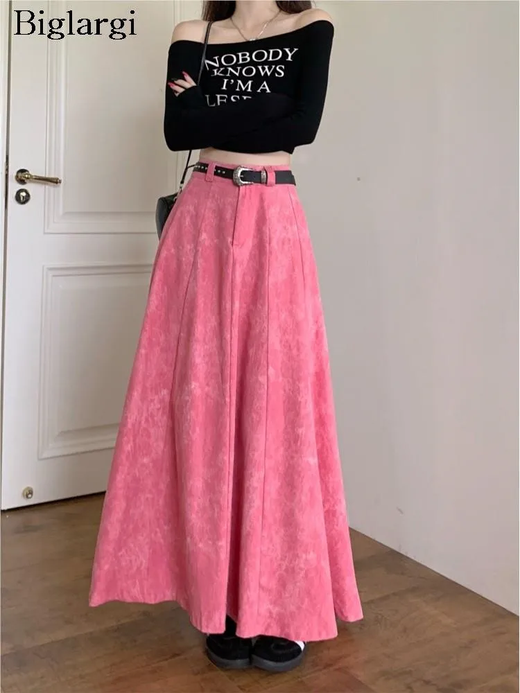 High Waist Spring Long Tie Dye Print Skirts Women Ruffle Pleated Korean Loose Ladies Skirts Casual Fashion A-Line Woman Skirts
High Waist Spring Long Tie Dye Print Skirts Women Ruffle Pleated Korean Loose Ladies Skirts Casual Fashion A-Line Woman Skirts