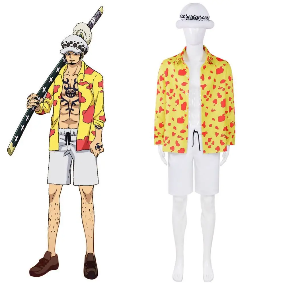 Unisex Anime Cos Trafalgar Law Cosplay Costumes Outfit Halloween Christmas Uniform Custom Size
Unisex Anime Cos Trafalgar Law Cosplay Costumes Outfit Halloween Christmas Uniform Custom Size