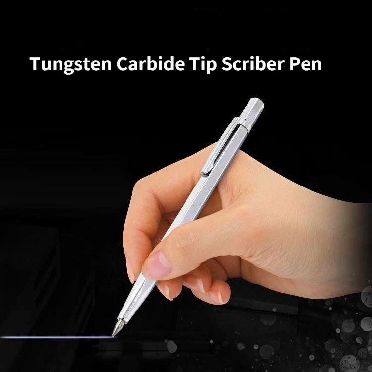 Tungsten Carbide Tip Scriber Pen Diamond Metal Marking Engraving Pen for Glass Ceramic Metal Wood Carving Scribing Hand Tools
Tungsten Carbide Tip Scriber Pen Diamond Metal Marking Engraving Pen for Glass Ceramic Metal Wood Carving Scribing Hand Tools