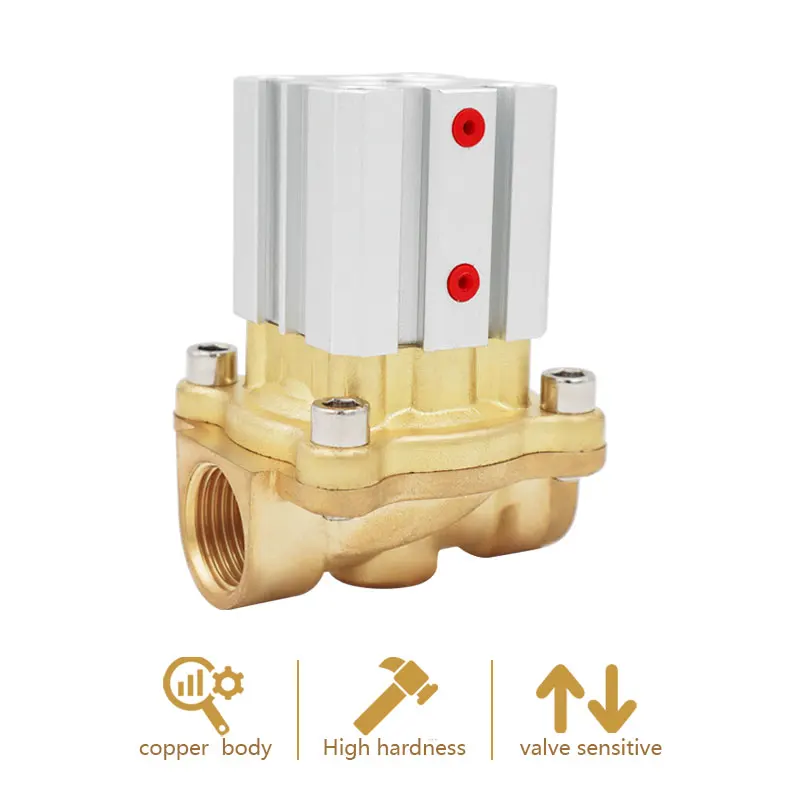 Brass Vacuum/Fluid Pneumatic Cylinder Control Valve PTFE Compressor Air Water oil gas Solenoid Valve 2Q160-DN15 20 25 35 40 50
Brass Vacuum/Fluid Pneumatic Cylinder Control Valve PTFE Compressor Air Water oil gas Solenoid Valve 2Q160-DN15 20 25 35 40 50