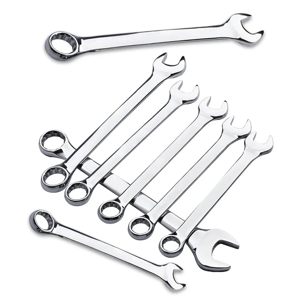 8 Pieces Ratchet Wrenches Workshop Spanners Woodworking Carpentry DIY Craftsman Metal Household Hand Tools 6-17mm
8 Pieces Ratchet Wrenches Workshop Spanners Woodworking Carpentry DIY Craftsman Metal Household Hand Tools 6-17mm