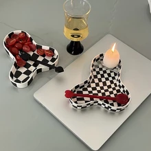 Nordic Ceramic Grids Shape Small Jewelry Dish Earrings Necklace Ring Storage Plates Fruit Dessert Display Bowl Decoration Tray
Nordic Ceramic Grids Shape Small Jewelry Dish Earrings Necklace Ring Storage Plates Fruit Dessert Display Bowl Decoration Tray