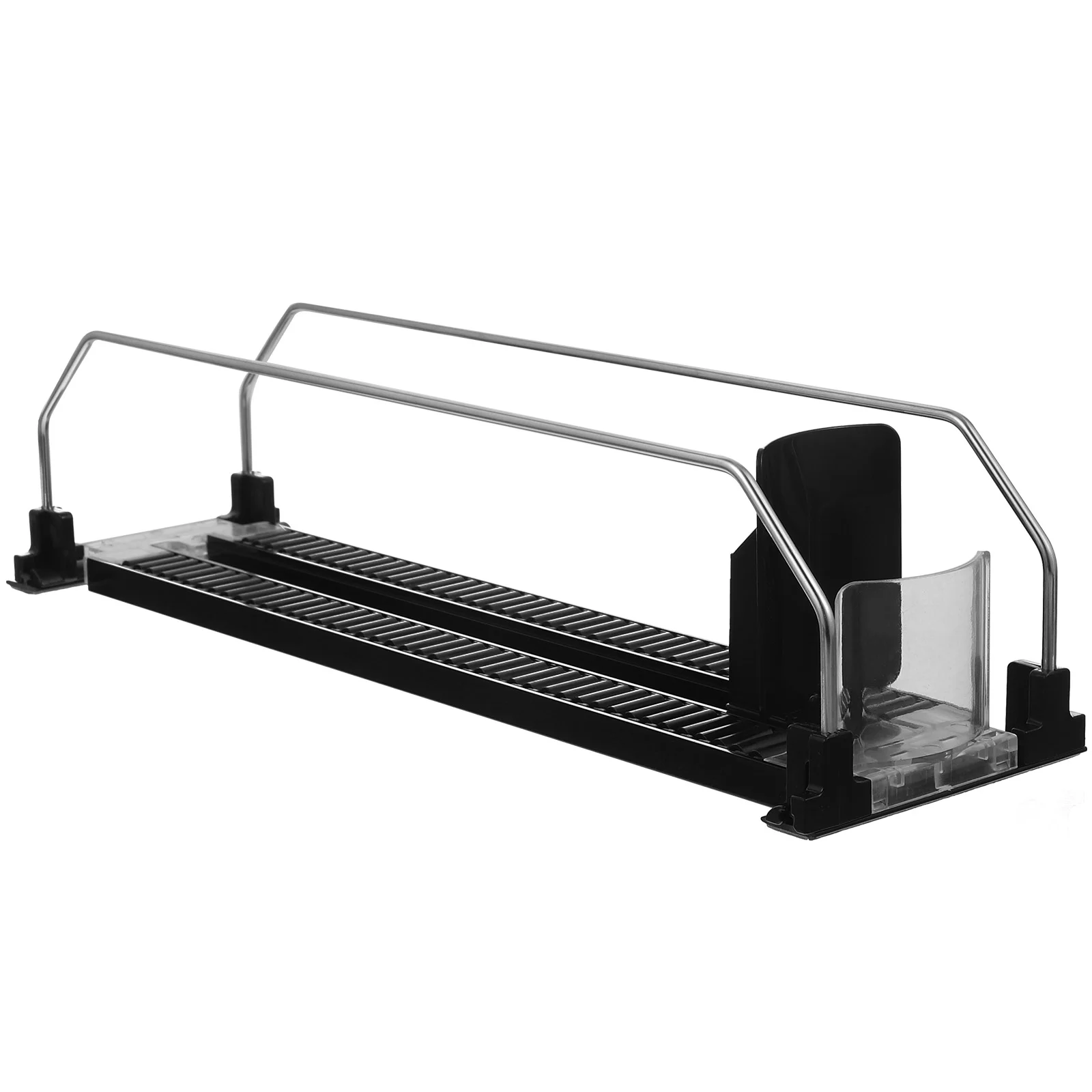 Shelf Automatic Replenishment Pusher Refill Sliding System for Drinks Display Easy and convenient to install and use
Shelf Automatic Replenishment Pusher Refill Sliding System for Drinks Display Easy and convenient to install and use