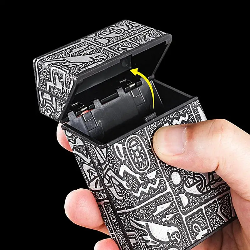 Étui vintage portable à rouler à la main, conteneur de stockage de 20 cigares, accessoires Laguna UP 1