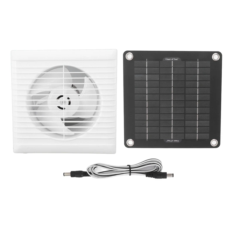 Solar Fan For Greenhouse - 50W Solar Panel + 10 Inch Solar Exhaust Fan For Shed, Dog House
Solar Fan For Greenhouse - 50W Solar Panel + 10 Inch Solar Exhaust Fan For Shed, Dog House