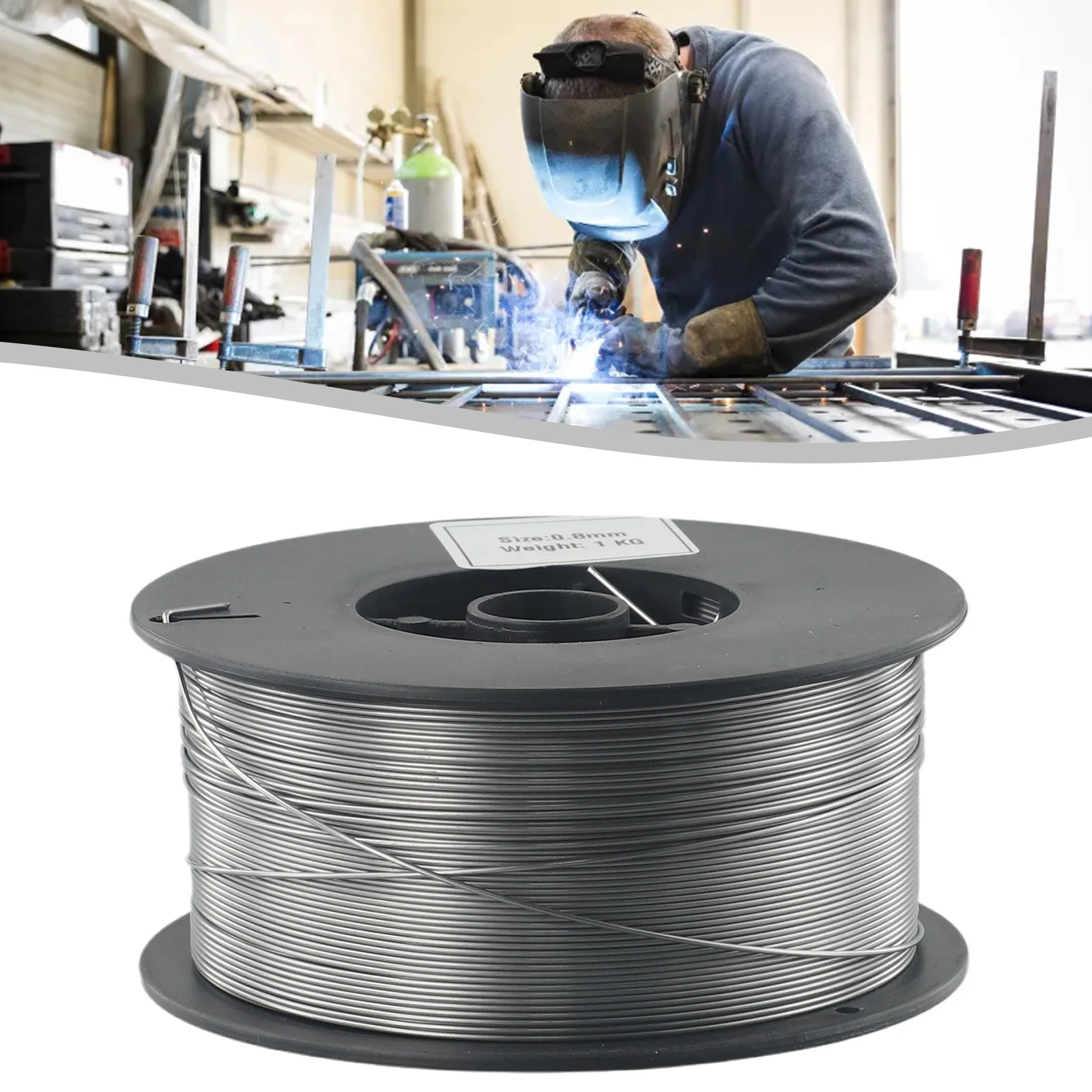 Weld Welding Wire 0.8mm 1 Piece 10.5*10.5*5CM 1KG 304 Stainless Steel Accessories Fittings Gasless Mig Reliable
Weld Welding Wire 0.8mm 1 Piece 10.5*10.5*5CM 1KG 304 Stainless Steel Accessories Fittings Gasless Mig Reliable