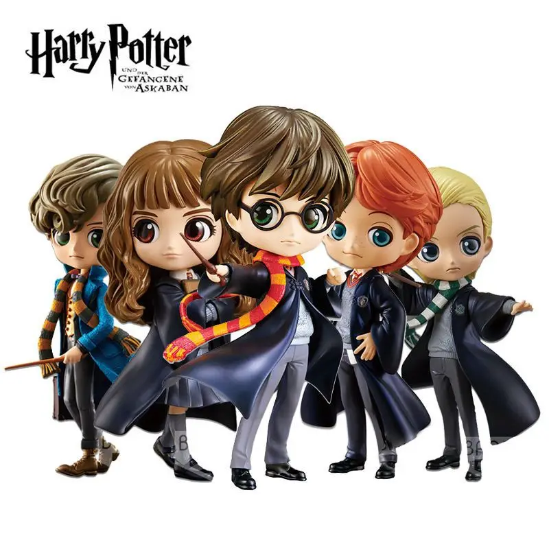 15CM Anime Harry Figures Q Posket Action Figures Hermione Ron Weasley PVC Collection Ornament Room For Kids Gift
15CM Anime Harry Figures Q Posket Action Figures Hermione Ron Weasley PVC Collection Ornament Room For Kids Gift