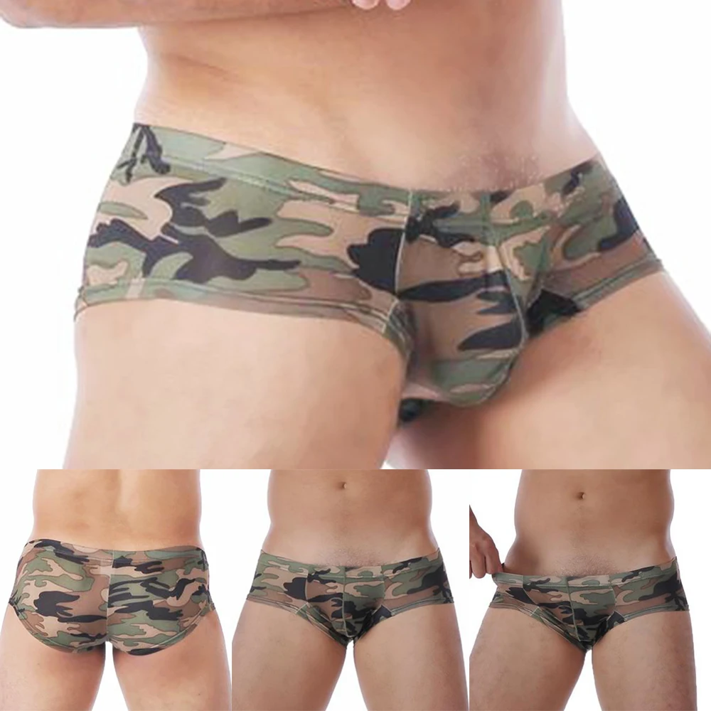 Mens Briefs Breathable Camouflage Low Rise Underwear Boxers Shorts Underpant Comfy Sports Shorts Fashion Male Lingeries
Mens Briefs Breathable Camouflage Low Rise Underwear Boxers Shorts Underpant Comfy Sports Shorts Fashion Male Lingeries