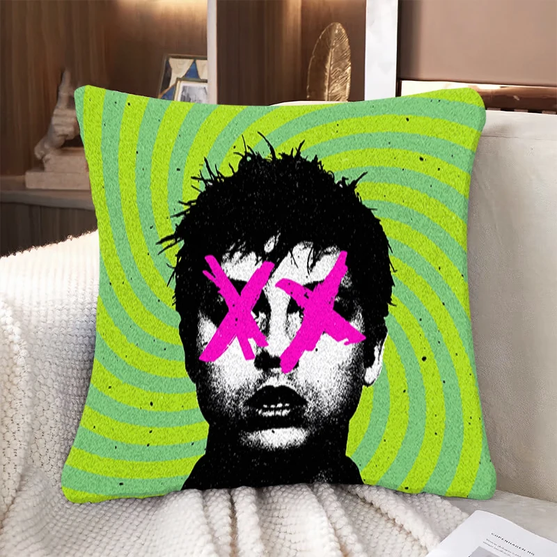 Green-Day Pillow Covers Square Cushions Double Sided Printing Cushion Cover 45*45 Decorative Pillows for Sofa Pillowcase Cases 
Green-Day Pillow Covers Square Cushions Double Sided Printing Cushion Cover 45*45 Decorative Pillows for Sofa Pillowcase Cases