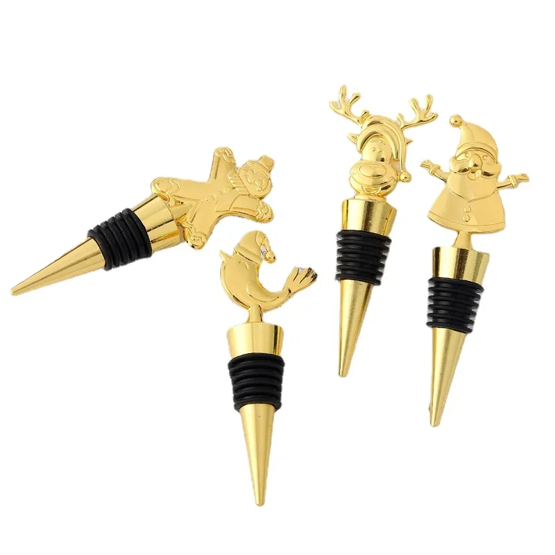 Christmas Series Wine Stopper Bar Party Decoration Creative Snowman Shape Fresh-keeping Wine Champagne Stopper Bar Accessories
Christmas Series Wine Stopper Bar Party Decoration Creative Snowman Shape Fresh-keeping Wine Champagne Stopper Bar Accessories
