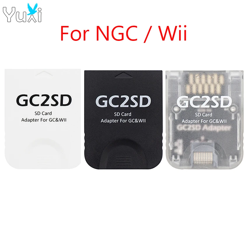 YuXi GC2SD Card Adapter For Micro SD Plug and Play For GameCube NGC for Wii Game Console Memory Card Slot Adapter
YuXi GC2SD Card Adapter For Micro SD Plug and Play For GameCube NGC for Wii Game Console Memory Card Slot Adapter