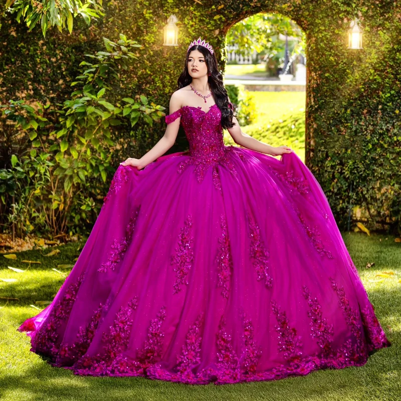 Rose Red Quinceanera Dress Ball Gown Off The Shoulder Applique Lace Beading Crystals Bow Corset Sweet 16 Vestido De 15 Anos
Rose Red Quinceanera Dress Ball Gown Off The Shoulder Applique Lace Beading Crystals Bow Corset Sweet 16 Vestido De 15 Anos