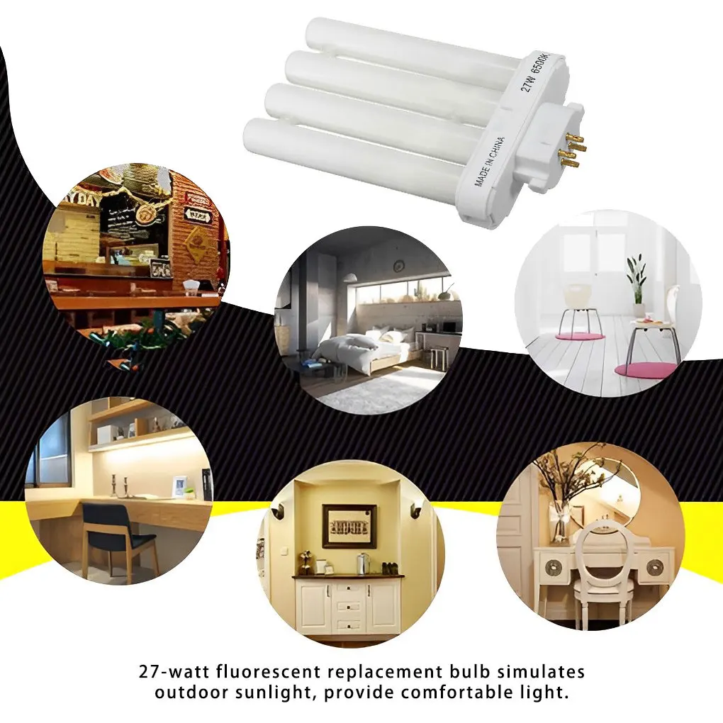 Eye Protection Bright And Efficient 4-Pin Bulk Light Tubes Long Lasting Compact White Tubes
Eye Protection Bright And Efficient 4-Pin Bulk Light Tubes Long Lasting Compact White Tubes