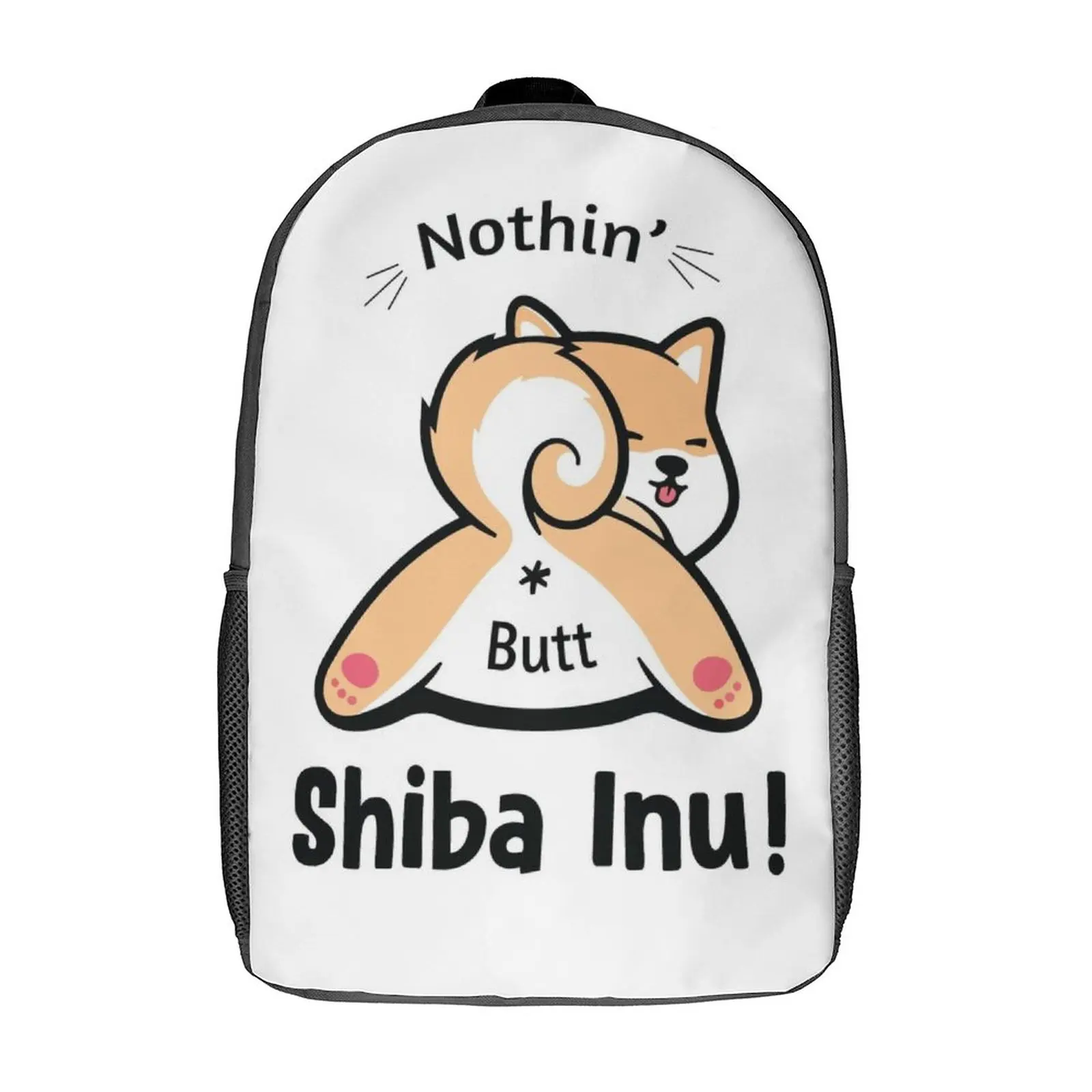 Nothin Butt Shiba Inu Backpack Funny Cute Doge Cool Backpacks Youth Hiking Soft School Bags Designer Rucksack
Nothin Butt Shiba Inu Backpack Funny Cute Doge Cool Backpacks Youth Hiking Soft School Bags Designer Rucksack