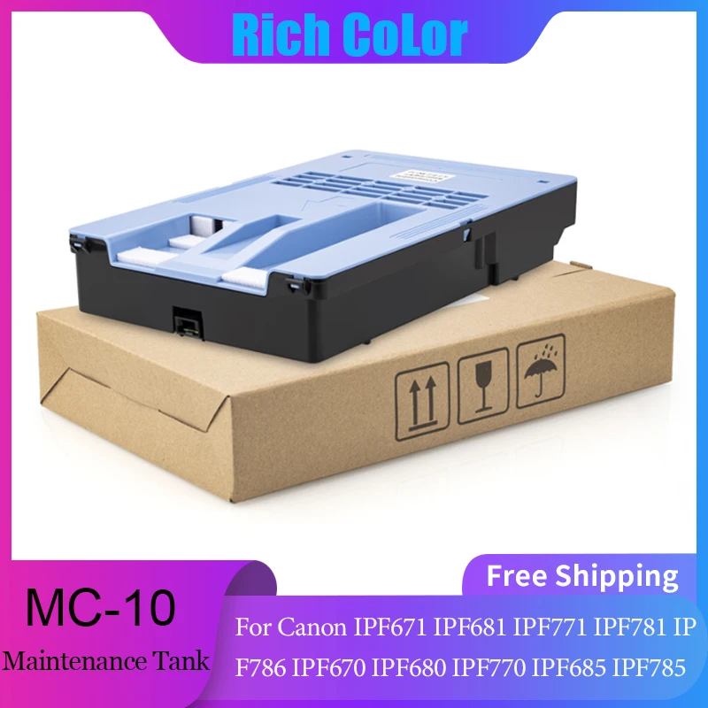 MC-10 резервуар для обслуживания Canon imagePROGRAF IPF671 IPF681 IPF771 IPF781 IPF786 IPF670 IPF680 IPF770 IPF685 IPF785
MC-10 резервуар для обслуживания Canon imagePROGRAF IPF671 IPF681 IPF771 IPF781 IPF786 IPF670 IPF680 IPF770 IPF685 IPF785