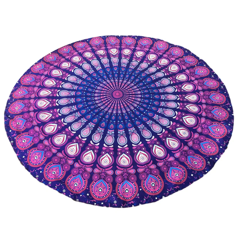 Round Table Cover Beach Mat For Wall Decoration Vintage 150*150cm Blanket Decorative Picnic Polyester Tapestry
Round Table Cover Beach Mat For Wall Decoration Vintage 150*150cm Blanket Decorative Picnic Polyester Tapestry