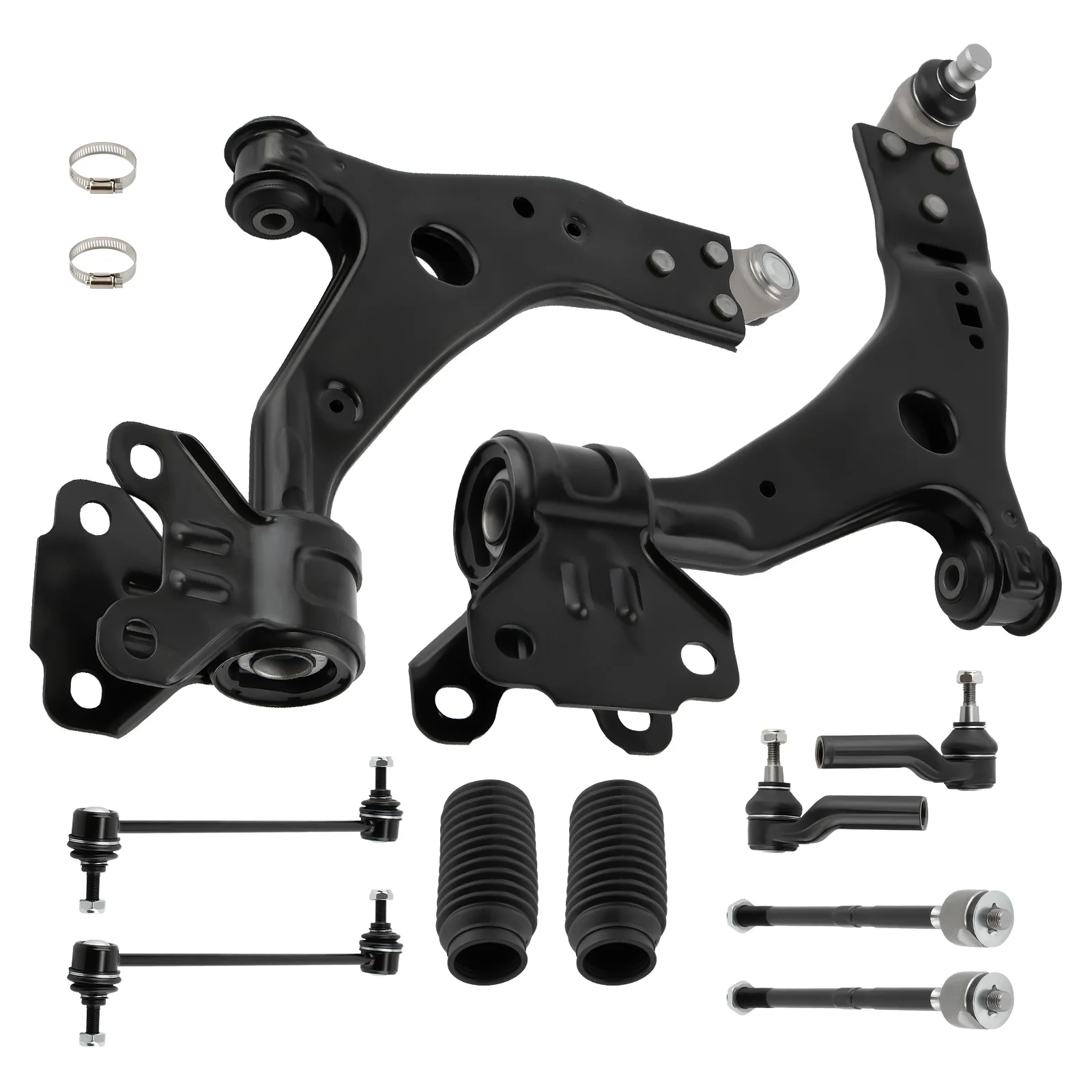 Suspension Kit Front Lower Control Arm Tierods Sway Bar for Ford Escape 2013-2018
Suspension Kit Front Lower Control Arm Tierods Sway Bar for Ford Escape 2013-2018