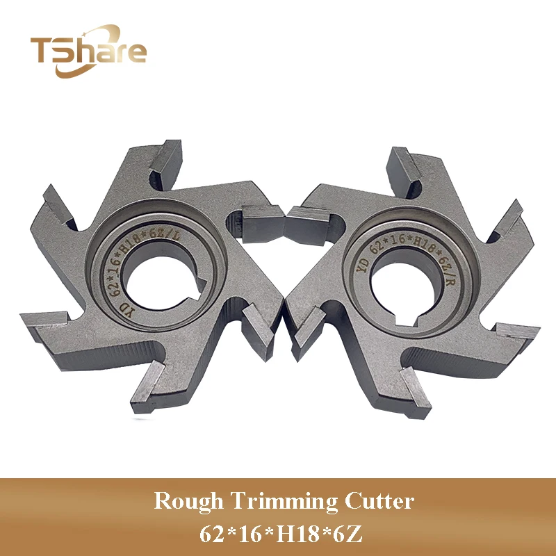 1Pair 62*16*H18*6Z (L+R) Rough Trimming Cutter Flush Trimming Cutter for Edge Banding Machine
1Pair 62*16*H18*6Z (L+R) Rough Trimming Cutter Flush Trimming Cutter for Edge Banding Machine