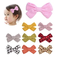 GARDON Girls' Cotton Ribbon Bow Hairpin Headdress Wool Cotton Blended Hair Accessories Children's Plaid Milk Pattern Side Clip 
GARDON Girls' Cotton Ribbon Bow Hairpin Headdress Wool Cotton Blended Hair Accessories Children's Plaid Milk Pattern Side Clip