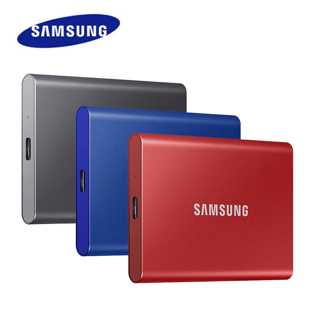 Samsung T7 Portable SSD External Hard Disk 500GB 1TB 2TB External Disk Hard Drive Solid State Disk USB 3.2 Gen 2 Compatible SSD
Samsung T7 Portable SSD External Hard Disk 500GB 1TB 2TB External Disk Hard Drive Solid State Disk USB 3.2 Gen 2 Compatible SSD