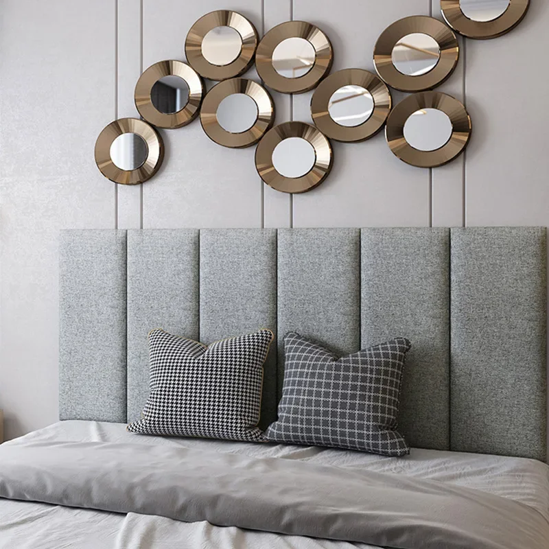 Bed Headboard Bedroom Decor Tatami Front Panels Bed Heads Borad Wall Stickers Anti-collision Wallpaper Home Decoration
Bed Headboard Bedroom Decor Tatami Front Panels Bed Heads Borad Wall Stickers Anti-collision Wallpaper Home Decoration
