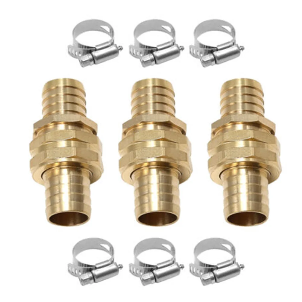 Adpter Hose Connector With Clamps 3/4'' 5/8\" Brass Fittings Garden Male And Female Quick Connector Brand New
Adpter Hose Connector With Clamps 3/4'' 5/8\" Brass Fittings Garden Male And Female Quick Connector Brand New