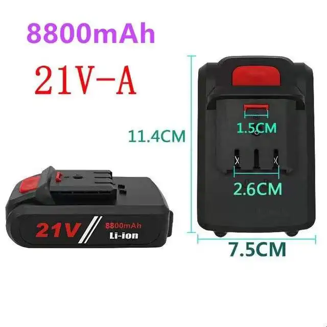 Free Shipping100% Rechargeable Lithium Electric Screwdriver Drill Bit Lithium Ion Battery 21V 36V 9800MAH General Electric Tool
Free Shipping100% Rechargeable Lithium Electric Screwdriver Drill Bit Lithium Ion Battery 21V 36V 9800MAH General Electric Tool