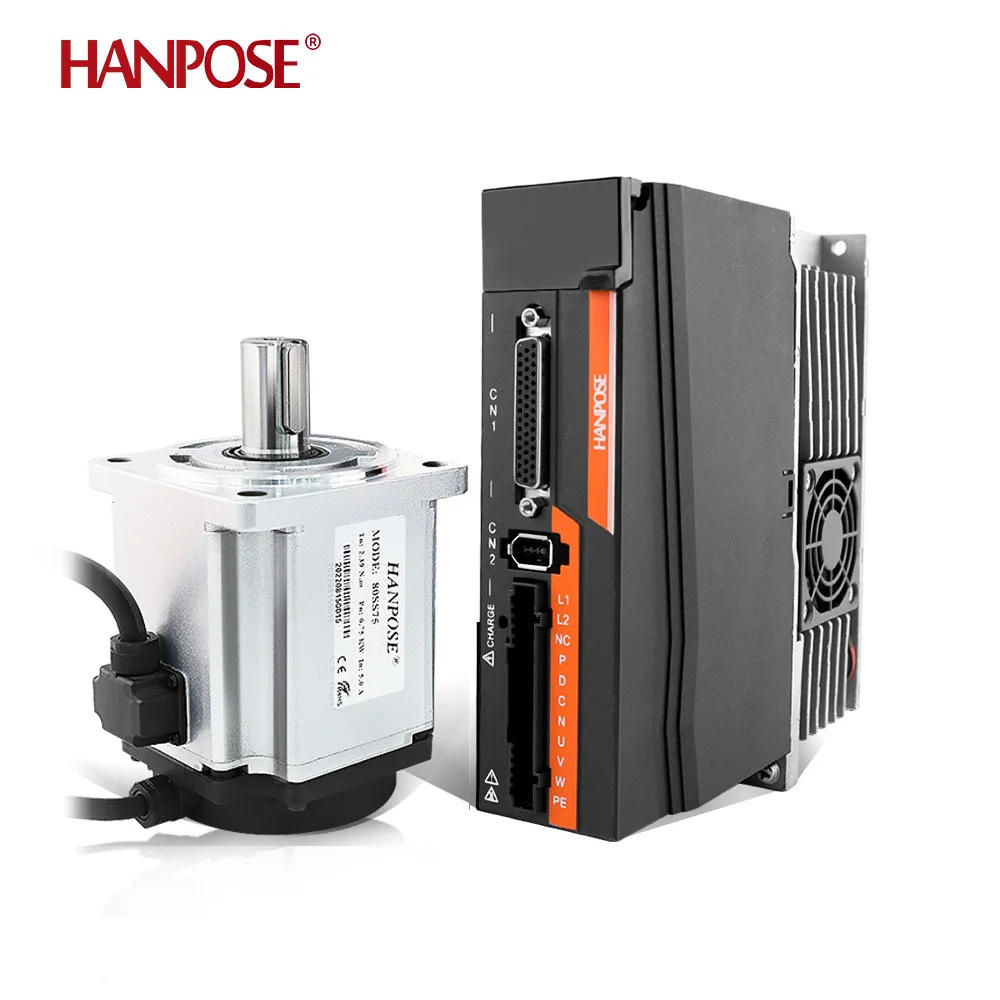 750W 80SS75 Servo motor driver kit ASD275 220v 2.4N.m 4.4A 3000-6000rpm 0.75kw Fast speed Constant torque servo motor controller
750W 80SS75 Servo motor driver kit ASD275 220v 2.4N.m 4.4A 3000-6000rpm 0.75kw Fast speed Constant torque servo motor controller