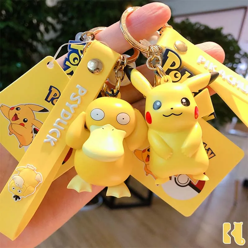 Pokemon Keychain Pikachu Bulbasaur Psyduck Anime Cartoon Kawaii Pendant 3D Model Toys Kid Gift Backpack Car Pendant Decoration
Pokemon Keychain Pikachu Bulbasaur Psyduck Anime Cartoon Kawaii Pendant 3D Model Toys Kid Gift Backpack Car Pendant Decoration