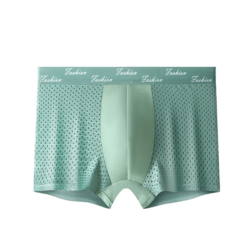 Mens Mesh Ice Silk Boxer Shorts Ultra-Thin Breathable Short Knickers Soft Comfortable Underpants Sexy Underwear Men
Mens Mesh Ice Silk Boxer Shorts Ultra-Thin Breathable Short Knickers Soft Comfortable Underpants Sexy Underwear Men