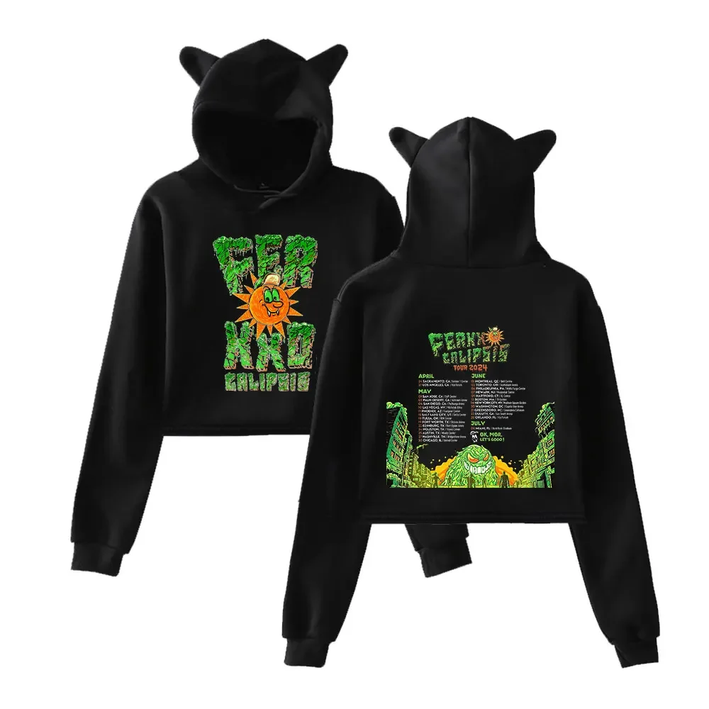 УКОРОЧЕННЫЙ ТОП Feid Ferxxocalipsis World Tour 2024, Толстовка для девочек-подростков, уличная одежда в стиле хип-хоп, кавайный Укороченный свитшот в стиле Харадзюку с кошачьими ушками
УКОРОЧЕННЫЙ ТОП Feid Ferxxocalipsis World Tour 2024, Толстовка для девочек-подростков, уличная одежда в стиле хип-хоп, кавайный Укороченный свитшот в стиле Харадзюку с кошачьими ушками