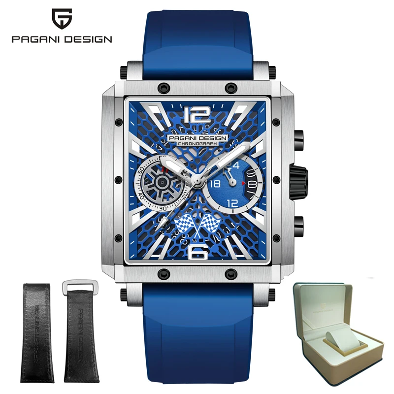 PAGANI DESIGN Mens Watches 2023 Top Brand Luxury Quartz Chronograph Watch For Men Sports Waterproof Silicone Strap Reloj Hombre
PAGANI DESIGN Mens Watches 2023 Top Brand Luxury Quartz Chronograph Watch For Men Sports Waterproof Silicone Strap Reloj Hombre