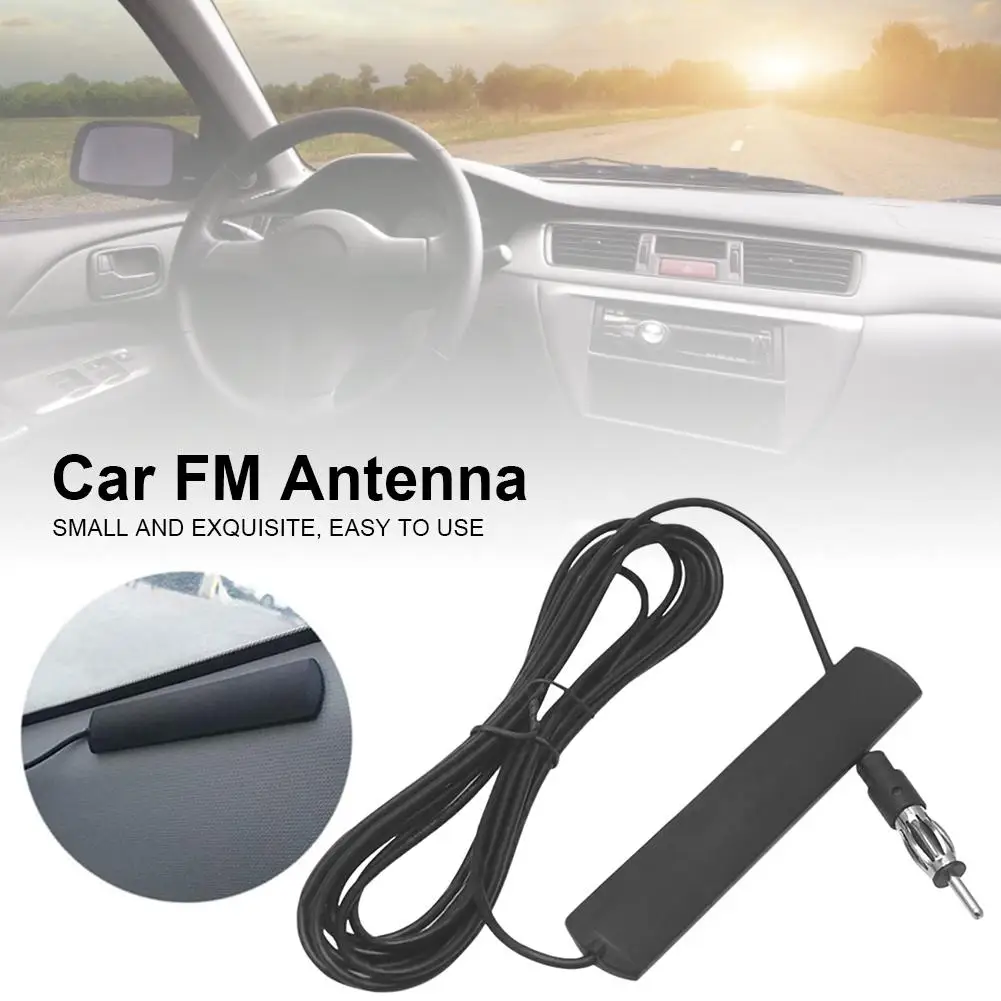 

Universal Car Antenna Signal Amplifier AM FM Radio for Starline A93 A63 Russian Version Two Way