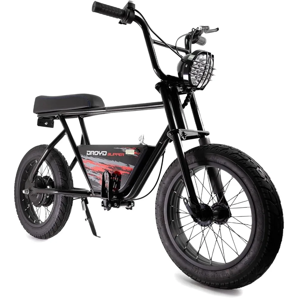 Blipper Electric Mini Bike - 250W Electric Bike for Kids Ages 13 & Up, 12.5 MPH, 12.5 Mile Range, 16in Tires, 24V 10Ah Battery
Blipper Electric Mini Bike - 250W Electric Bike for Kids Ages 13 & Up, 12.5 MPH, 12.5 Mile Range, 16in Tires, 24V 10Ah Battery