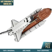 MOC Rocket Space Shuttle Plane Model 1:110 Scale Rocket Launcher Building Blocks Set Construction Bricks Toy Kid Birthday Gifts
MOC Rocket Space Shuttle Plane Model 1:110 Scale Rocket Launcher Building Blocks Set Construction Bricks Toy Kid Birthday Gifts