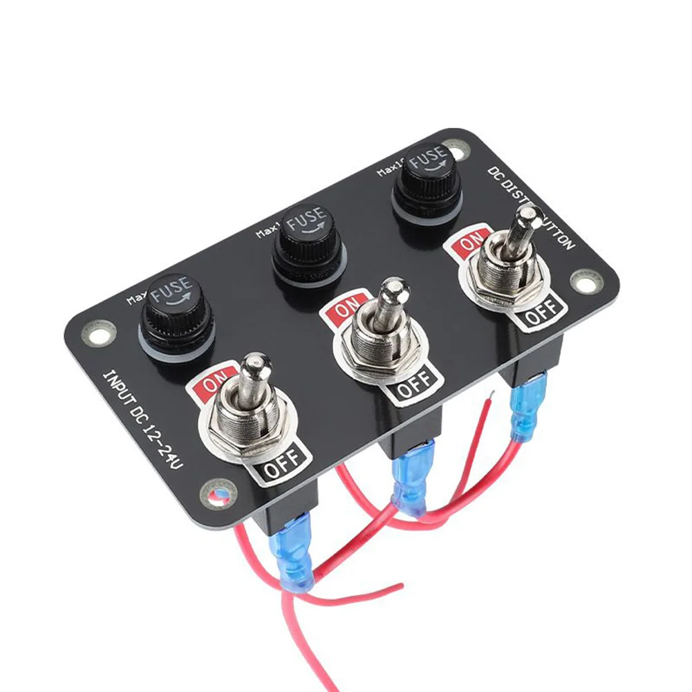 Rocker Switch Panel For Cars Trucks On/Off Position Toggle Switch Panel Ultra-thin With Marine Yacht 10A 12V-24V
Rocker Switch Panel For Cars Trucks On/Off Position Toggle Switch Panel Ultra-thin With Marine Yacht 10A 12V-24V