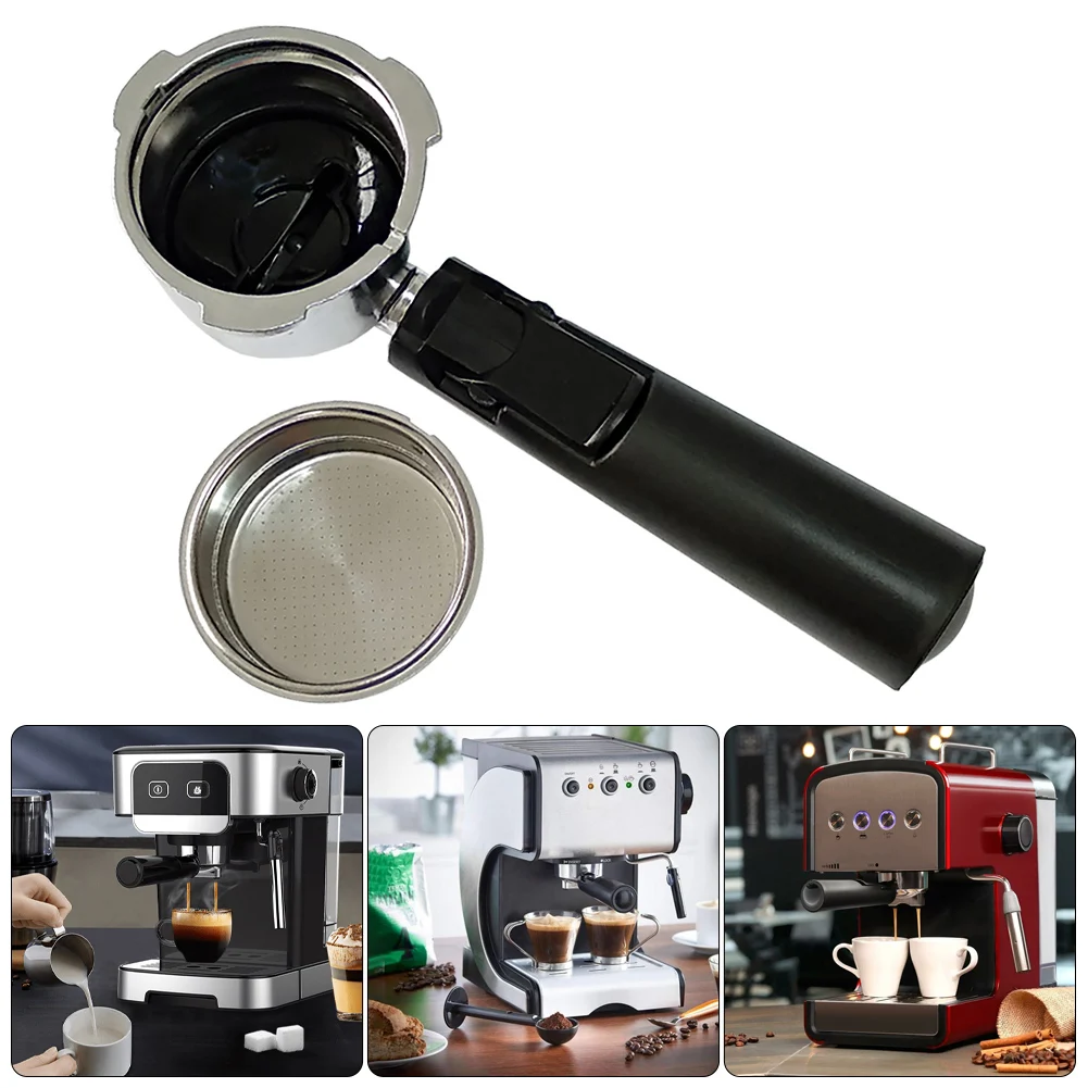 51mm Coffee Portafilter Stainless Steel Coffee Machine Portafilter Basket Filter Espresso Tool Accessories
51mm Coffee Portafilter Stainless Steel Coffee Machine Portafilter Basket Filter Espresso Tool Accessories