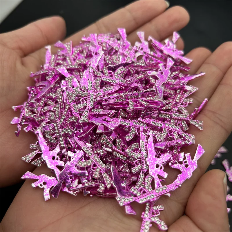 10PCS/5PCS 2023 Fashion Alloy Rhinestone Nail Charms Punk Pink Gun Design Nail Art Decorations DIY Manicure Accessories Ornament
10PCS/5PCS 2023 Fashion Alloy Rhinestone Nail Charms Punk Pink Gun Design Nail Art Decorations DIY Manicure Accessories Ornament