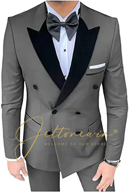 Stylish Men Blazer Lapel Long Sleeve Double Breasted Elegant Thin Suits Solid Color Casual Wedding Suits For Men Anzug Herren
Stylish Men Blazer Lapel Long Sleeve Double Breasted Elegant Thin Suits Solid Color Casual Wedding Suits For Men Anzug Herren