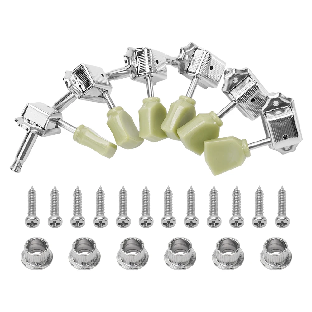 Guitar Deluxe Tuning Pegs Tuners Machine Heads For Gibson Les Paul 3L 3R For Guitar Exquisite Looks Perfect Workmanship
Guitar Deluxe Tuning Pegs Tuners Machine Heads For Gibson Les Paul 3L 3R For Guitar Exquisite Looks Perfect Workmanship