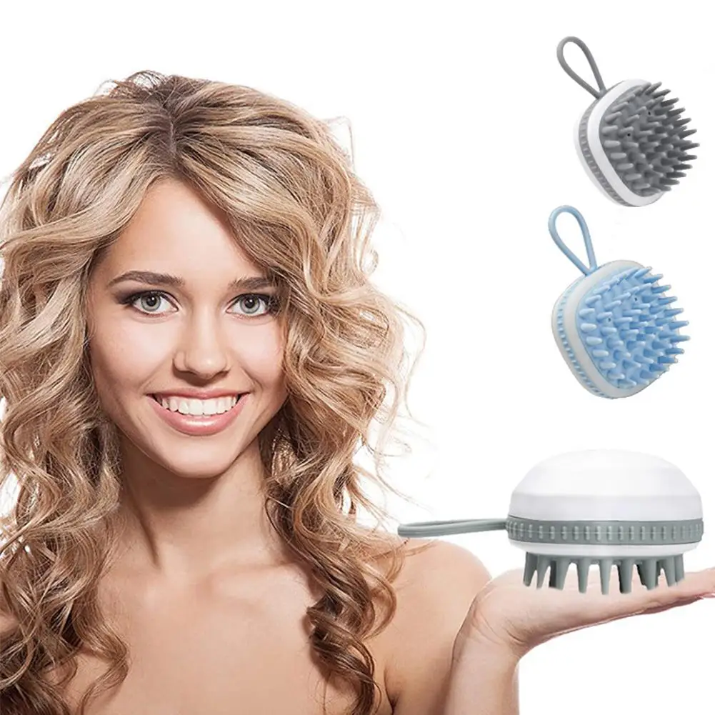 Hair Scalp Massager Shampoo Brush Soft Silicone Shampoo Beauty Massage Scalp Scalp Brush Shampoo Clean Health Bath Brush Co D5K7
Hair Scalp Massager Shampoo Brush Soft Silicone Shampoo Beauty Massage Scalp Scalp Brush Shampoo Clean Health Bath Brush Co D5K7